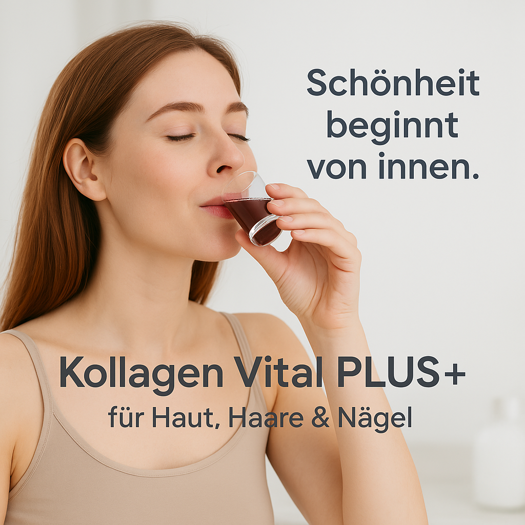 Kollagen Vital PLUS+ Shots - Kollagen, Hyaluronsäure, Silicium, Vitaminkomplex