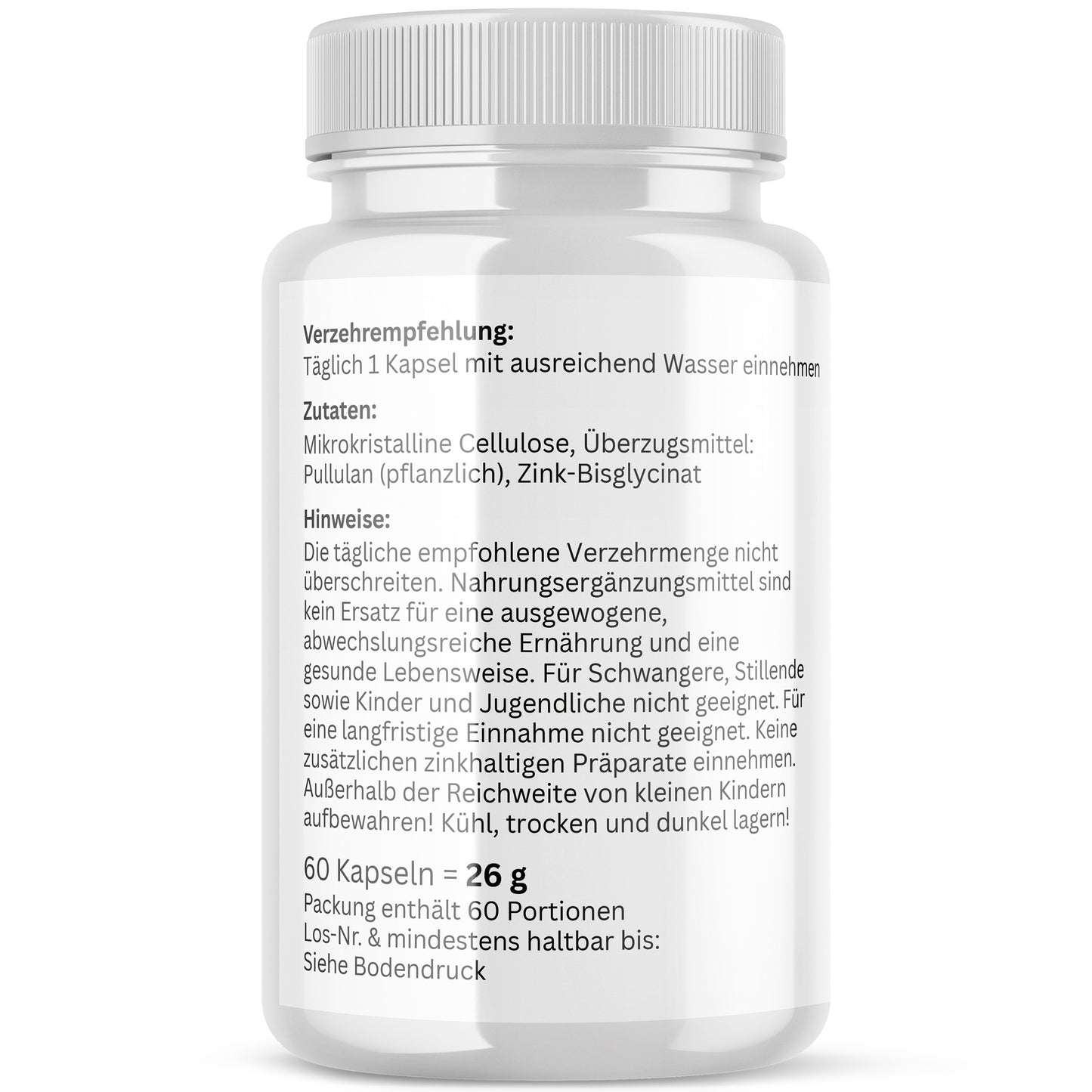 Zink Bisglycinat Hochbioverfügbare Zinkform