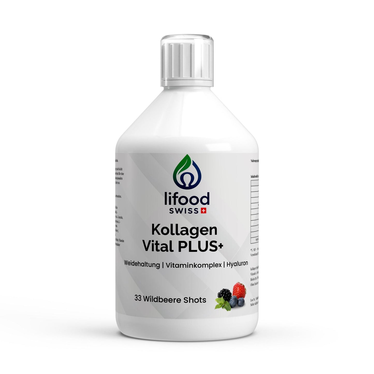 Kollagen Vital PLUS+ Shots - Kollagen, Hyaluronsäure, Silicium, Vitaminkomplex