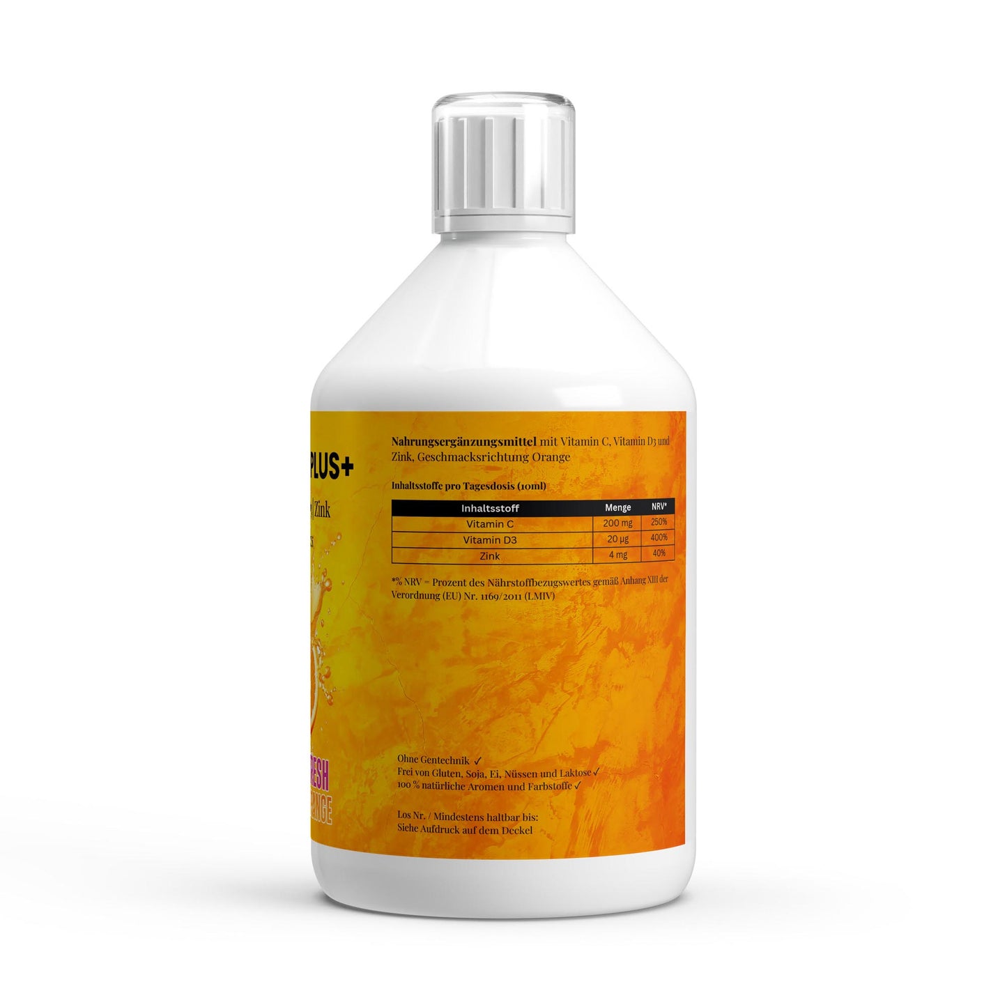 Vita Shield PLUS+ Shots -  Immun-Booster mit Vitamin C, D3, Zink.