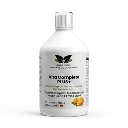 Vita Complete PLUS Pflanzenextrakten, Aminosäuren & Coenzym Q10