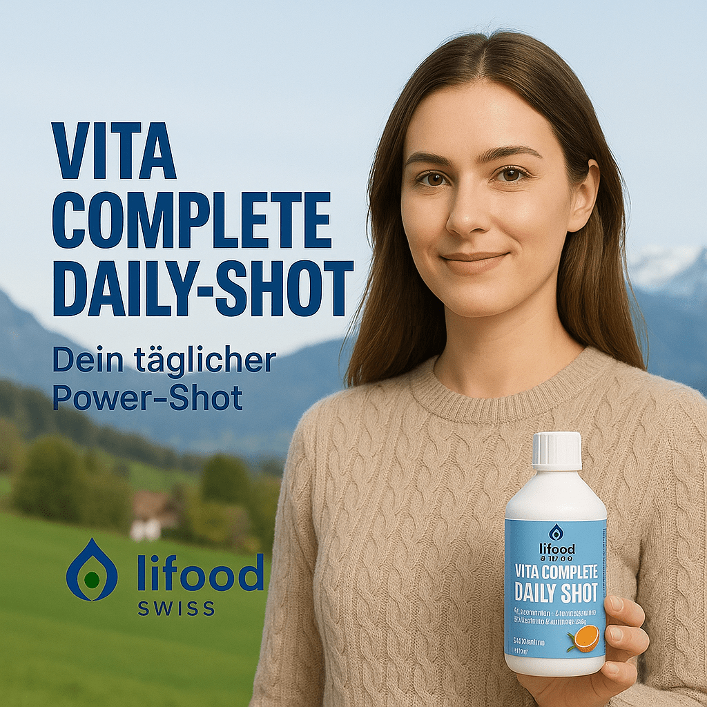 Complete Daily Shot mit Coenzym Q10 & Aminosäuren | Lifood Swiss - Lifood Swiss