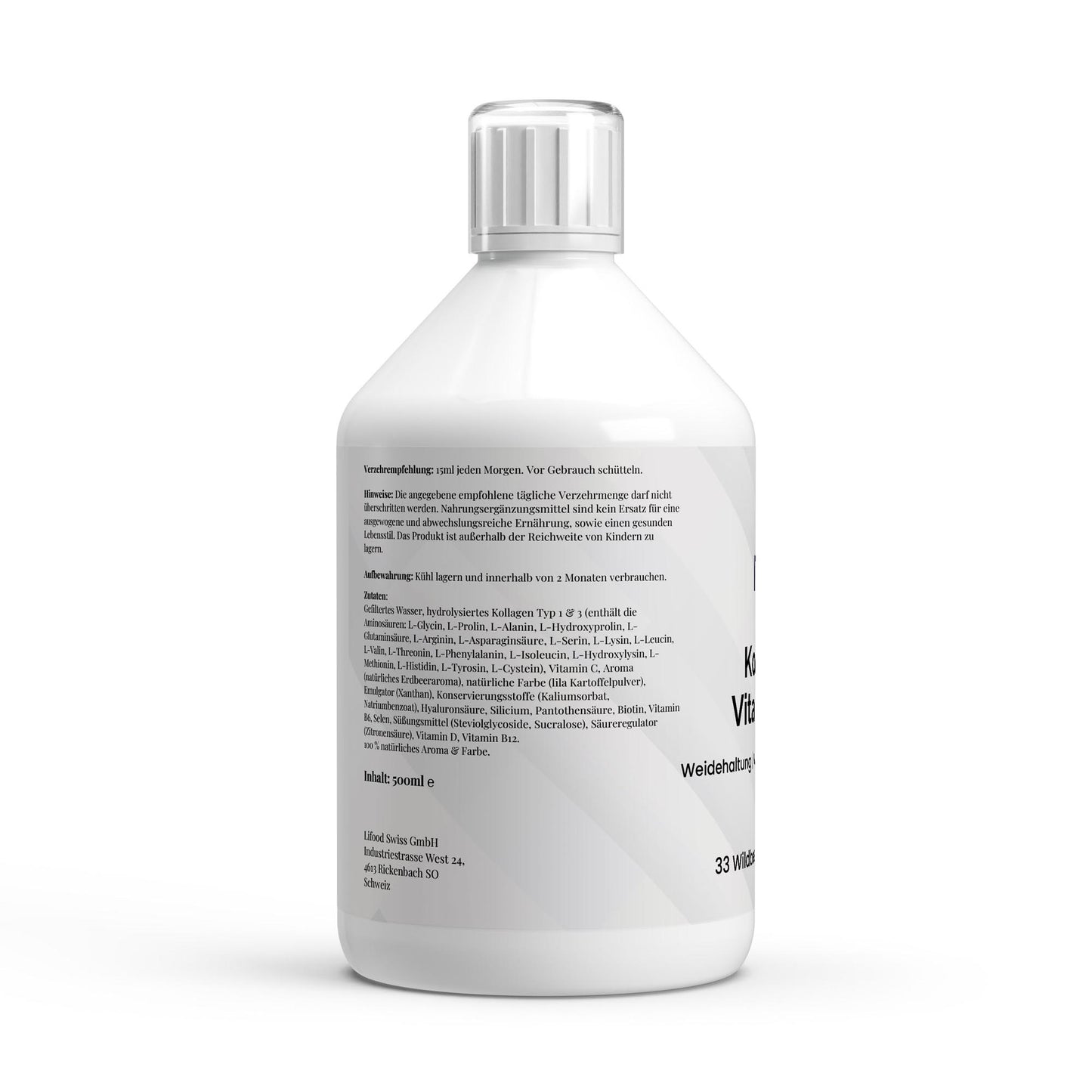 Kollagen Vital PLUS+ Shots - Kollagen, Hyaluronsäure, Silicium, Vitaminkomplex