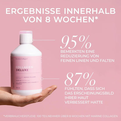 Meereskollagen, Hyaluronsäure, Vitamin, Biotin, Aloe Vera - 500ml - Lifood Swiss