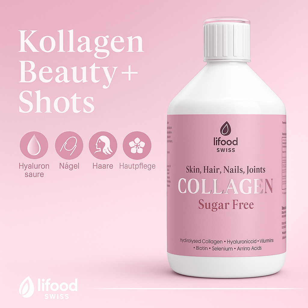 Vital Beauty Kollagen - Shot mit Hyaluronsäure & Silicium | Lifood Swiss - Lifood Swiss