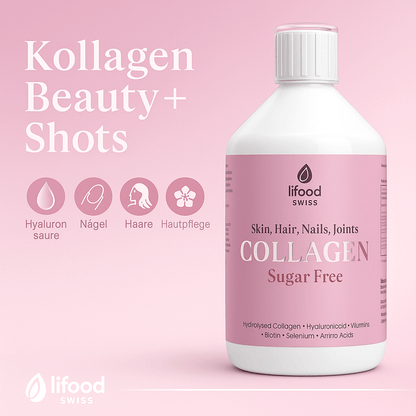 Vital Beauty Kollagen - Shot mit Hyaluronsäure & Silicium | Lifood Swiss - Lifood Swiss